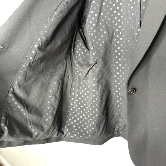 J. Crew Factory Ruby Blazer Jacket Single Button Lined Classic In Black Size 16 - Picture 8 of 11